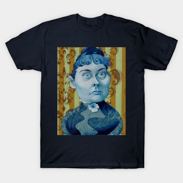 Lizzie T-Shirt by sourpussillustration
